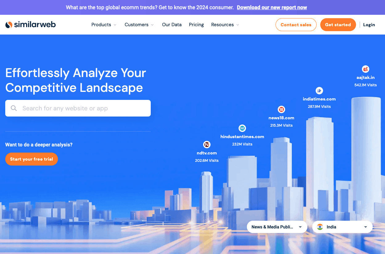 SimilarWeb: In-Depth Website Traffic and Competitor Analysis